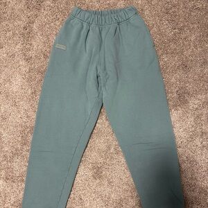 Set Active Teal Thick Jogger Sweatpants Size S